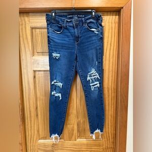 American Eagle Distressed Jegging